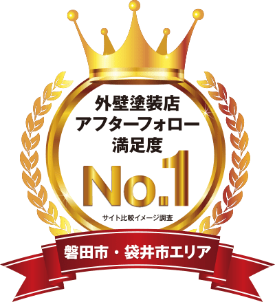 長く付き合いたくなる！外壁塗装業者アフターフォロー満足度No1