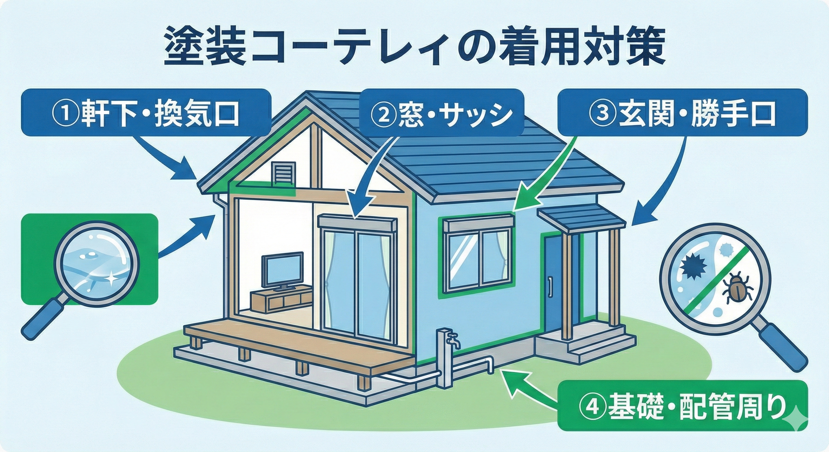 害虫ブロックの施工効果と持続性|季節対策&最適な施工タイミングとは
