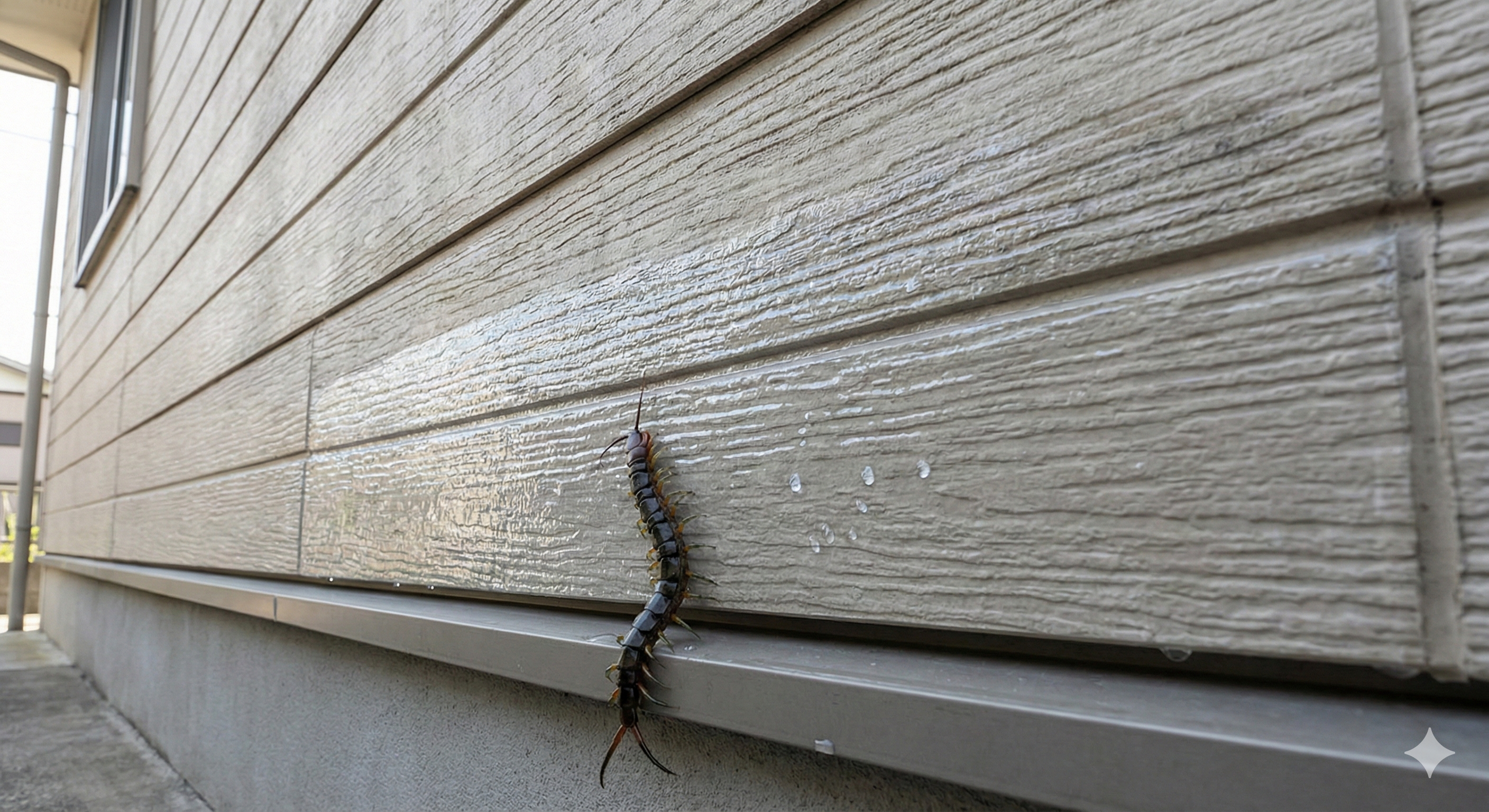 磐田市で害虫対策するなら？ムカデ・クモ・ヤスデの効果的な予防法と「外壁コーティング」の新常識