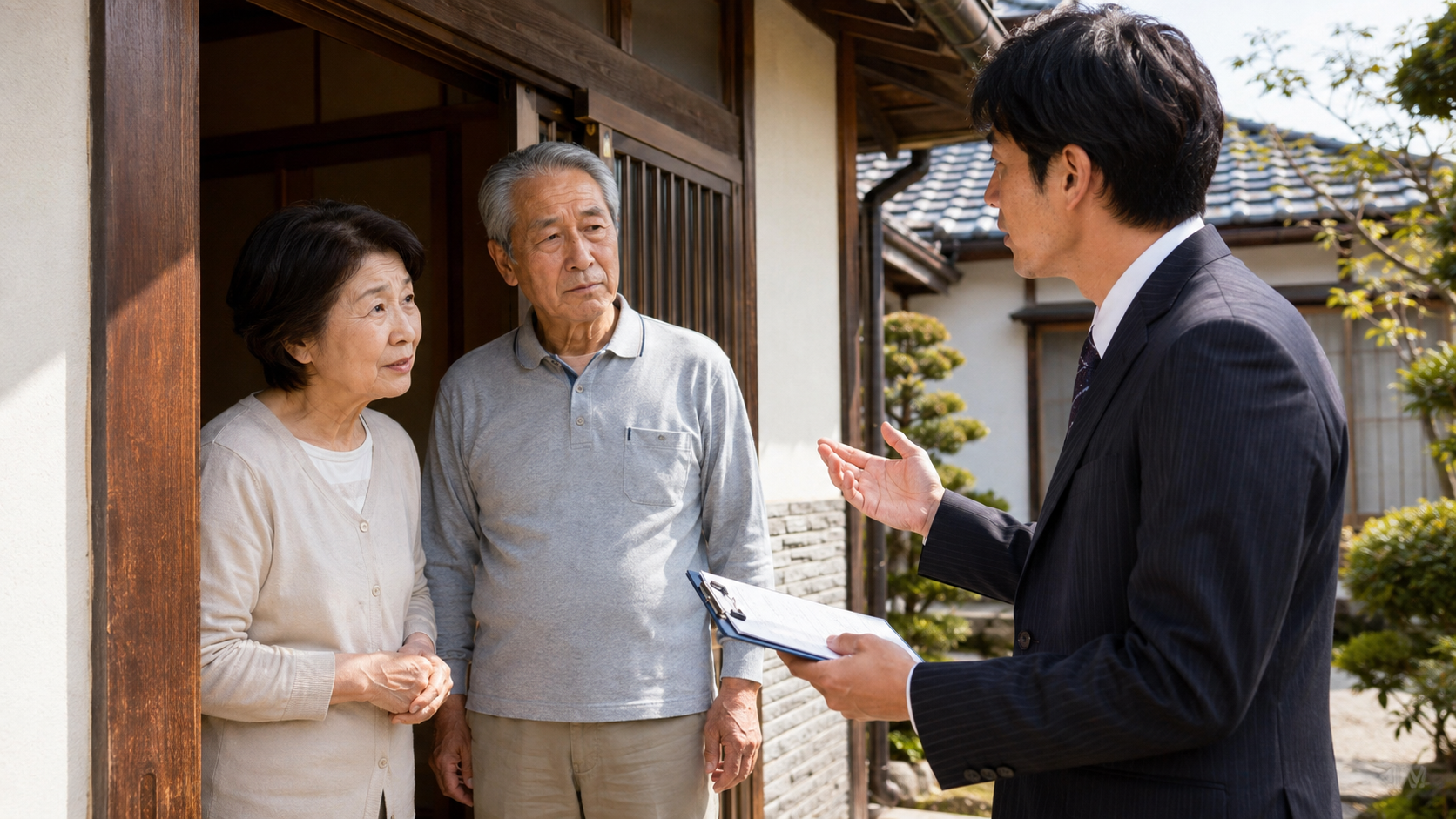 【お盆前後に多発】「近所で工事をやっていて…」訪問販売の点検詐欺の手口と磐田市・袋井市での正しい断り方