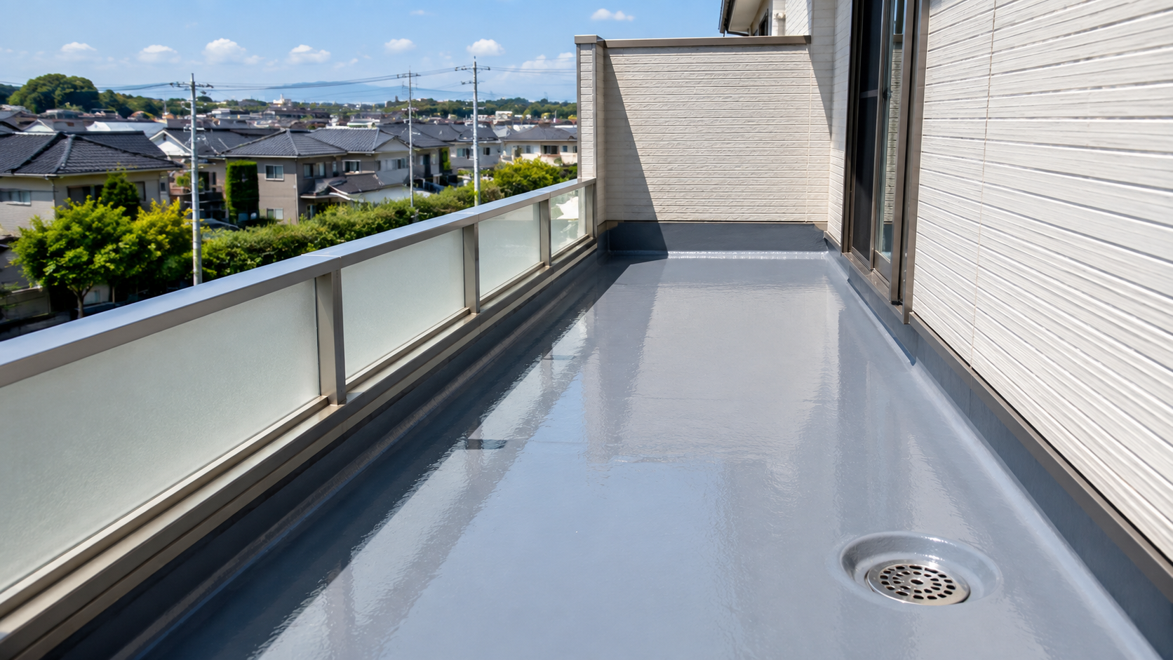 ベランダの床に水が溜まる・ヒビがあるのは雨漏りのサイン？FRP・ウレタン防水工事の費用相場と長持ちのコツ