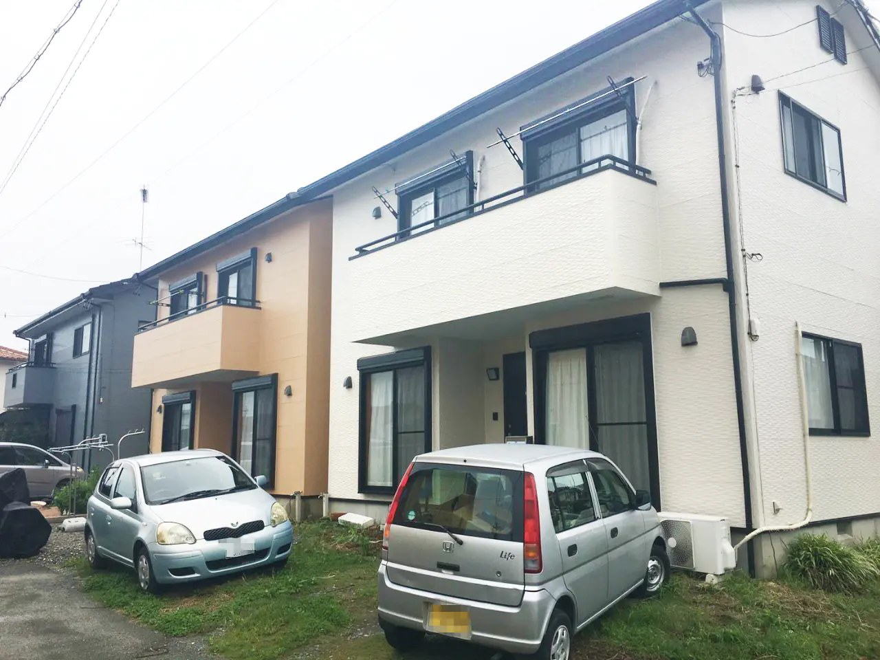 磐田市　借家2棟　外壁塗装工事