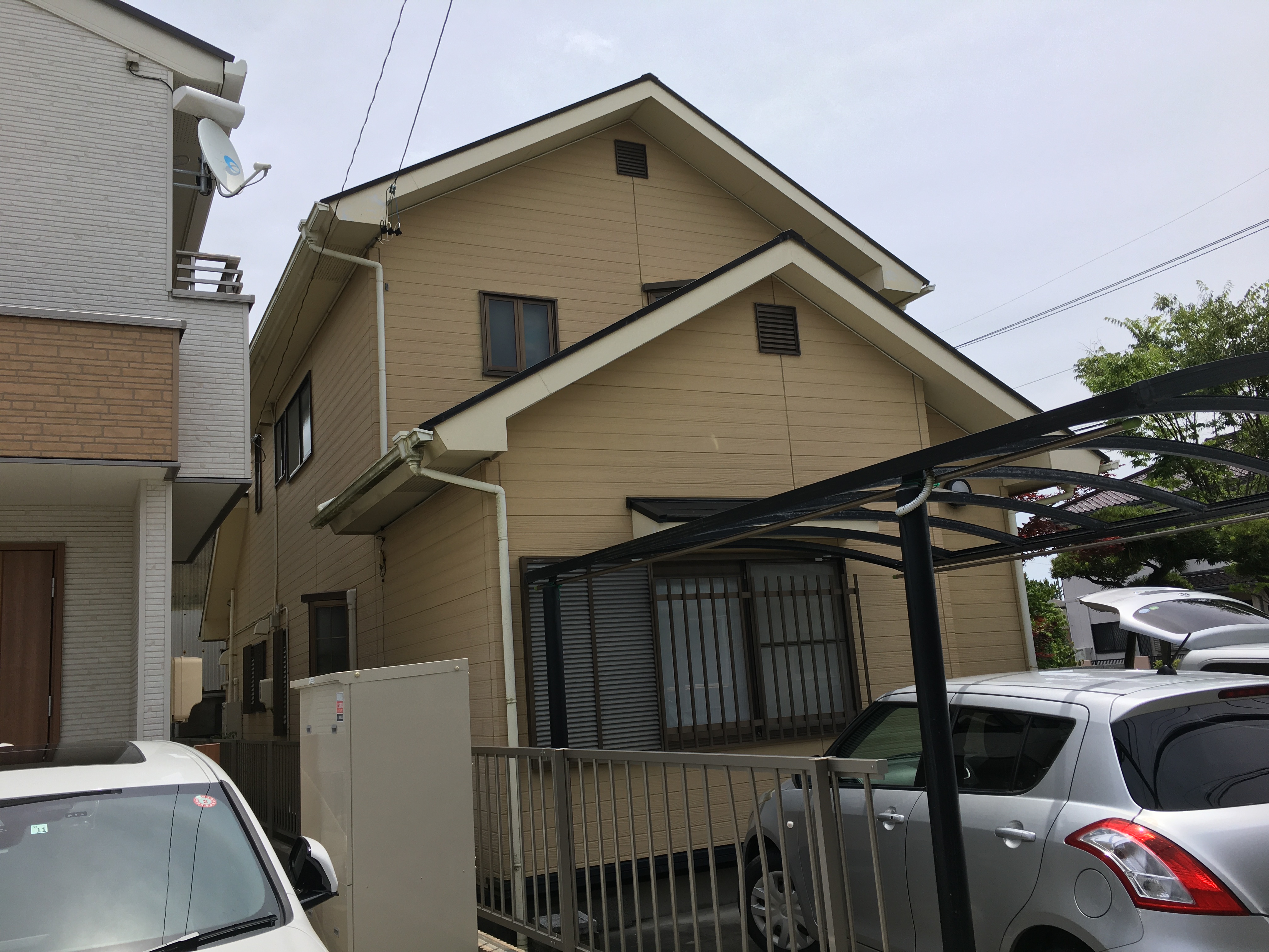 浜松市　屋根・外壁塗装工事