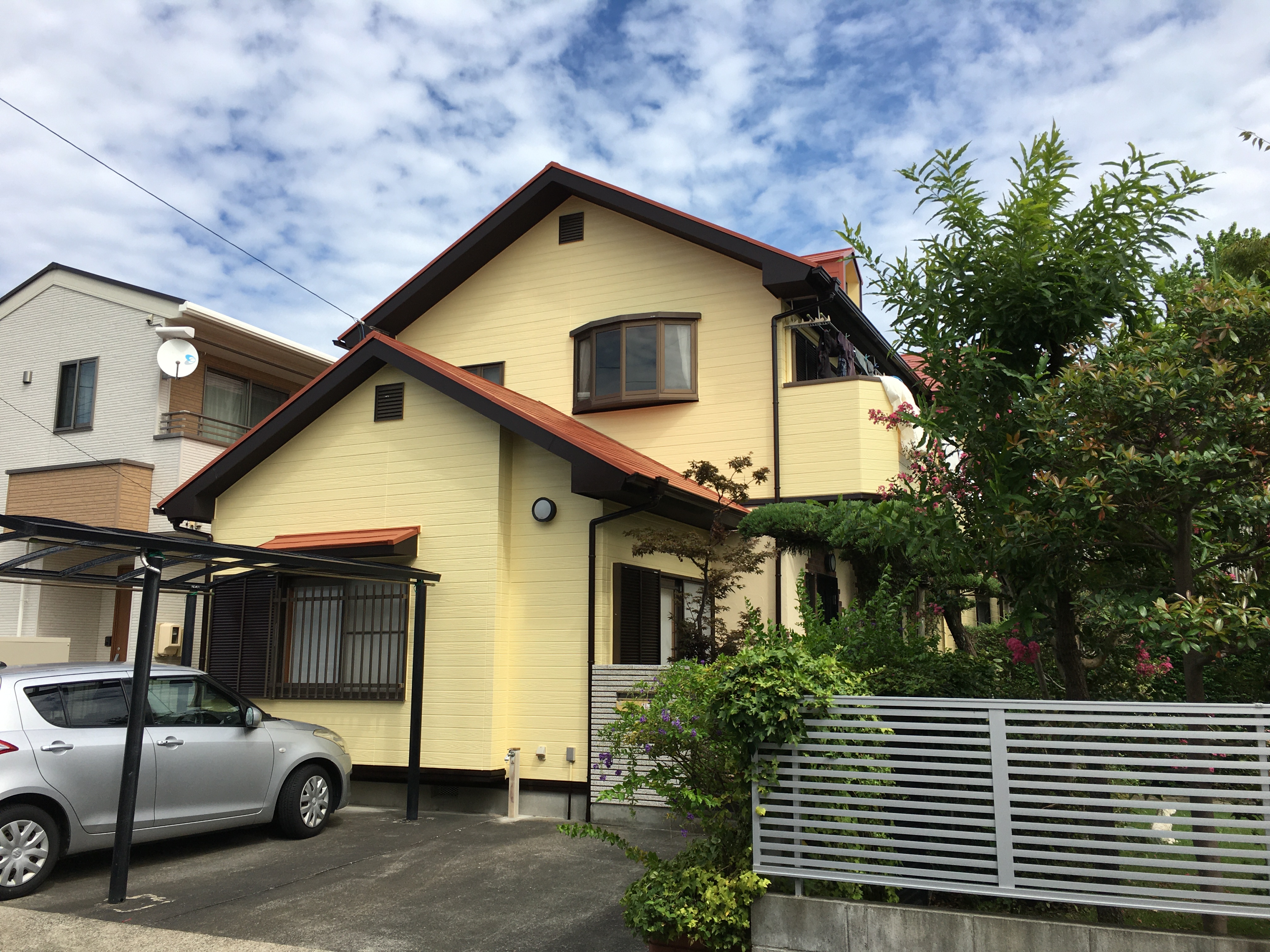 浜松市　屋根・外壁塗装工事