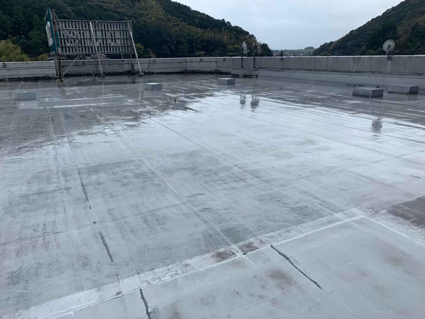磐田市　宿泊施設屋上防水工事