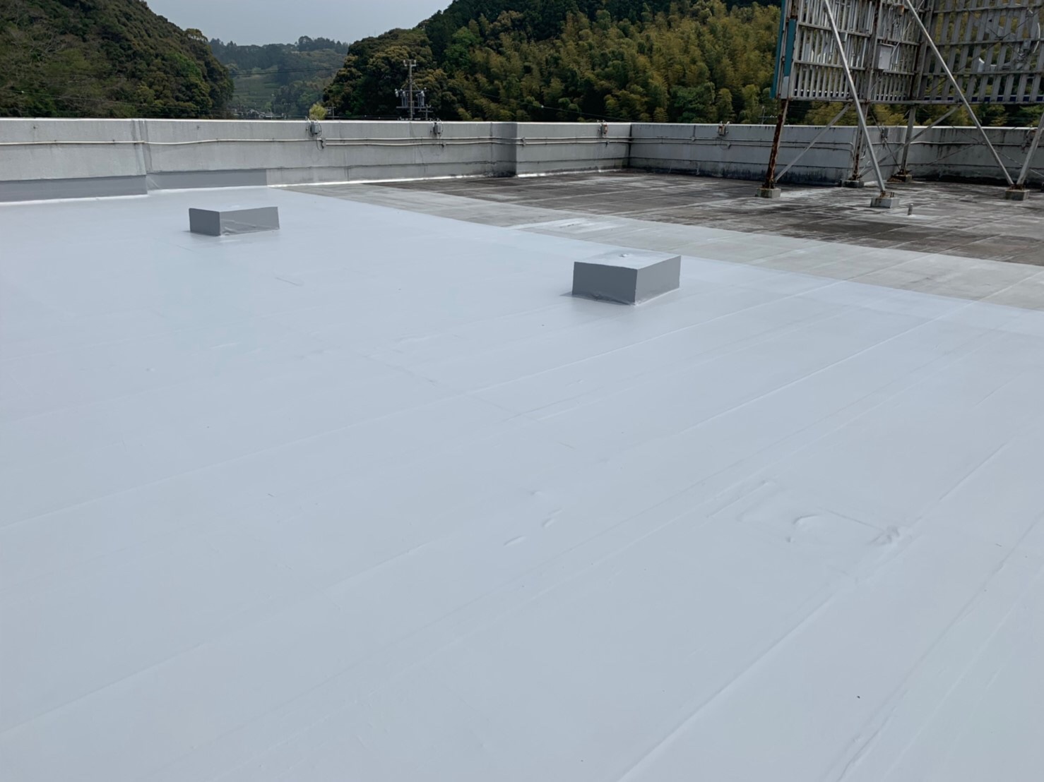 磐田市　宿泊施設屋上防水工事