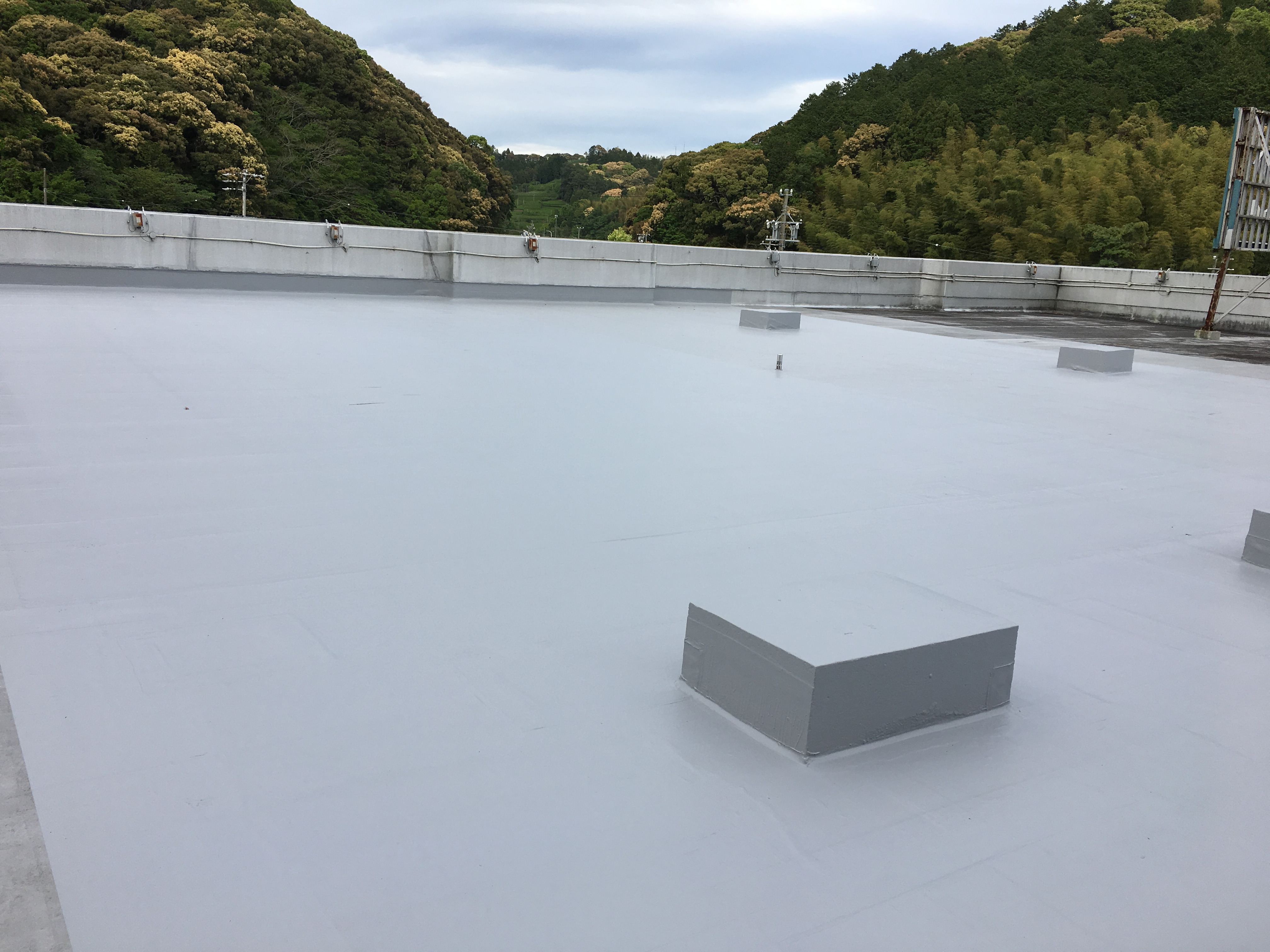 磐田市　宿泊施設屋上防水工事