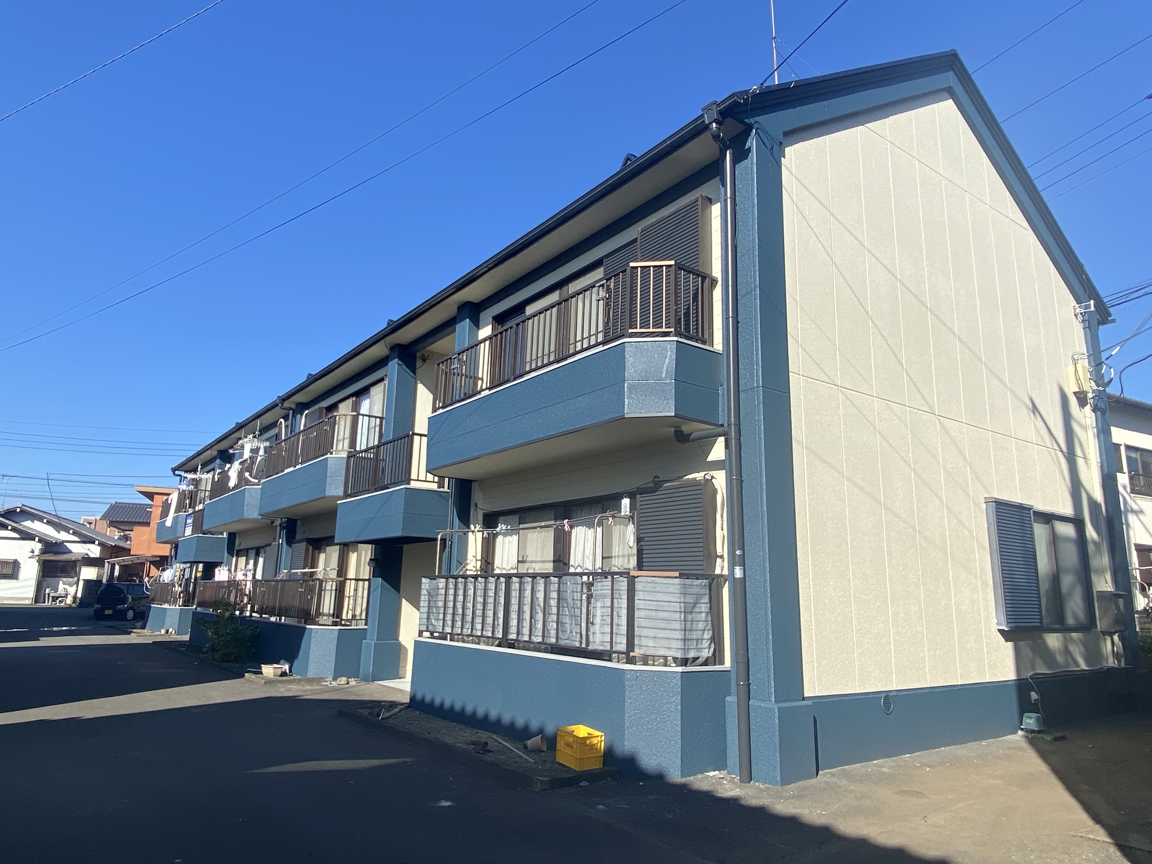 富士市　屋根・外壁塗装　ウレタン防水工事