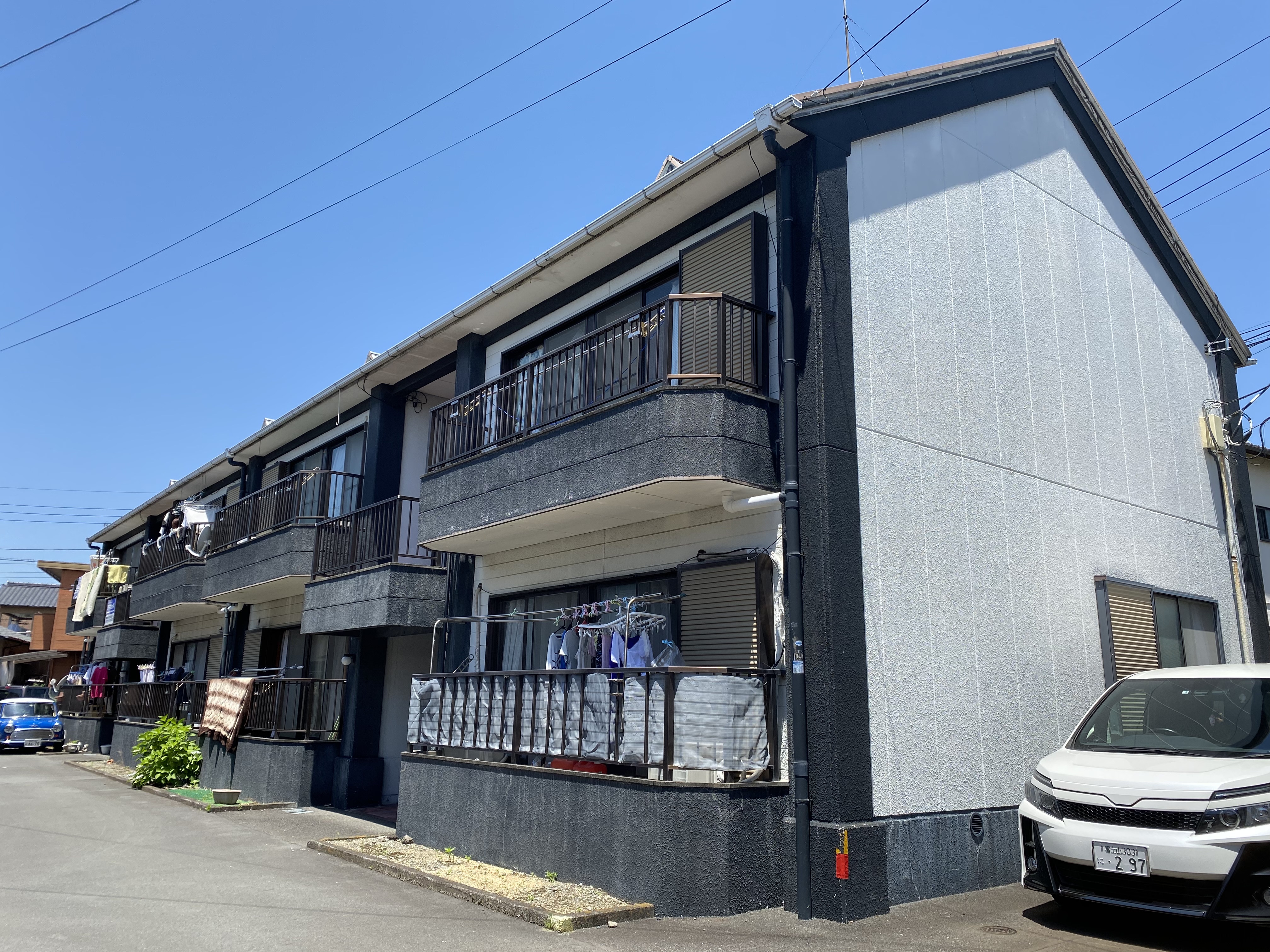 富士市　屋根・外壁塗装　ウレタン防水工事