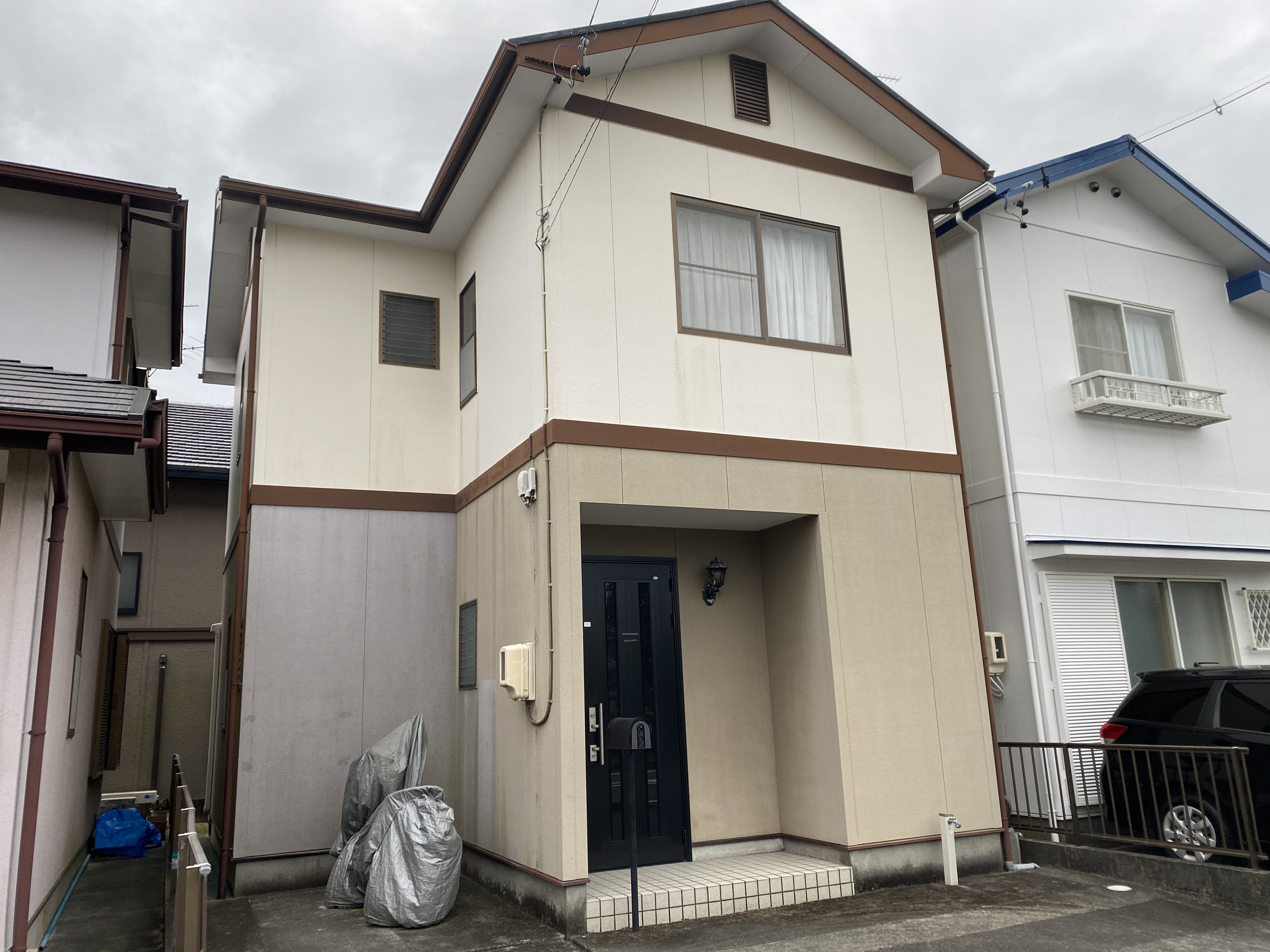 磐田市　外壁塗装　基礎ガード