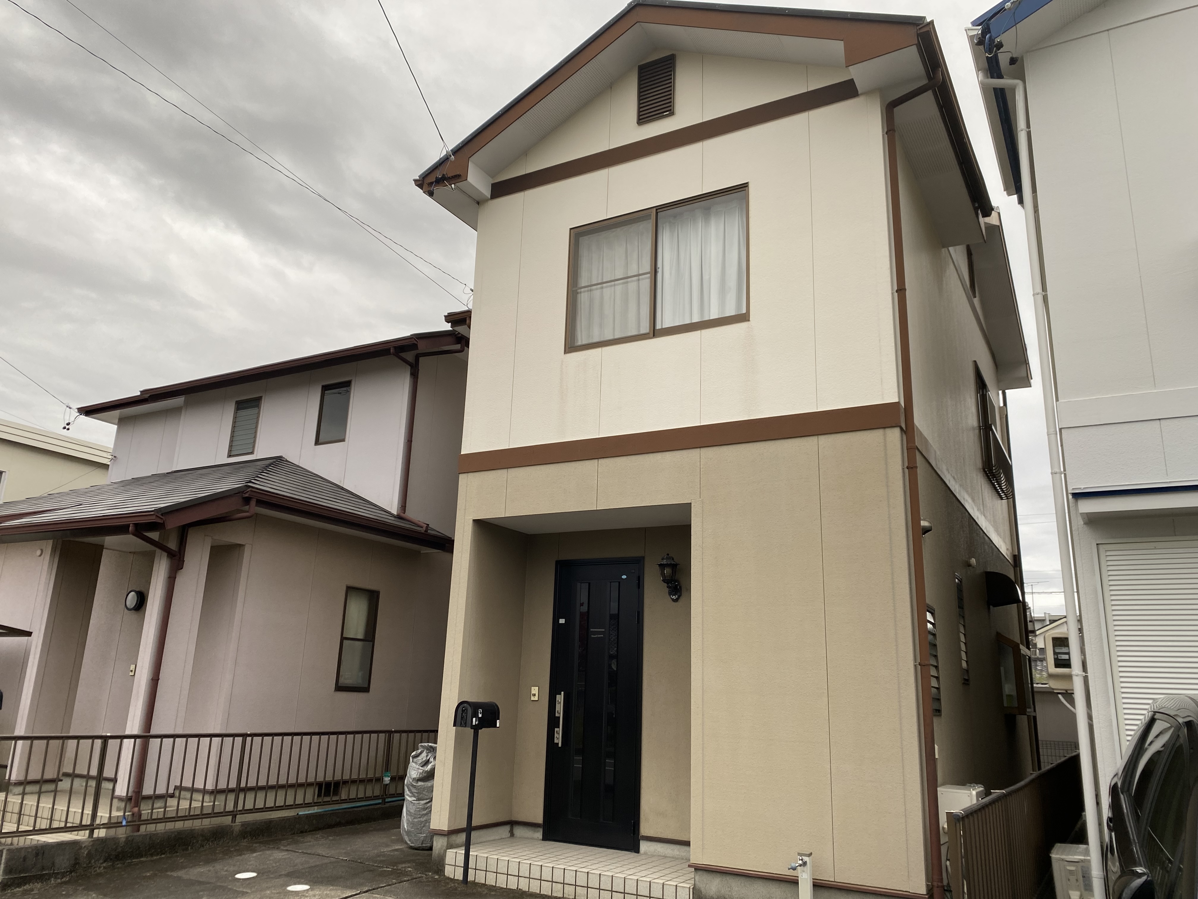 磐田市　外壁塗装　基礎ガード