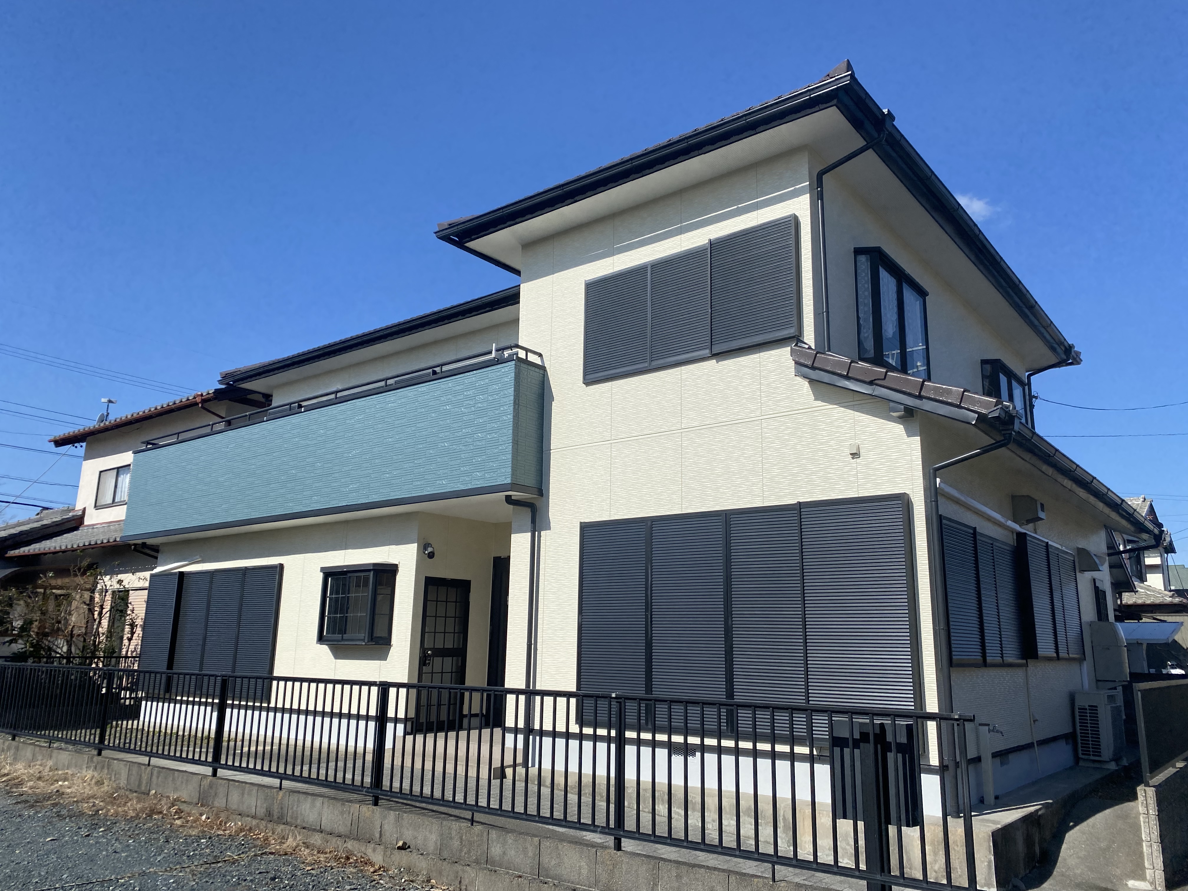 磐田市　屋根・外壁塗装　基礎ガード