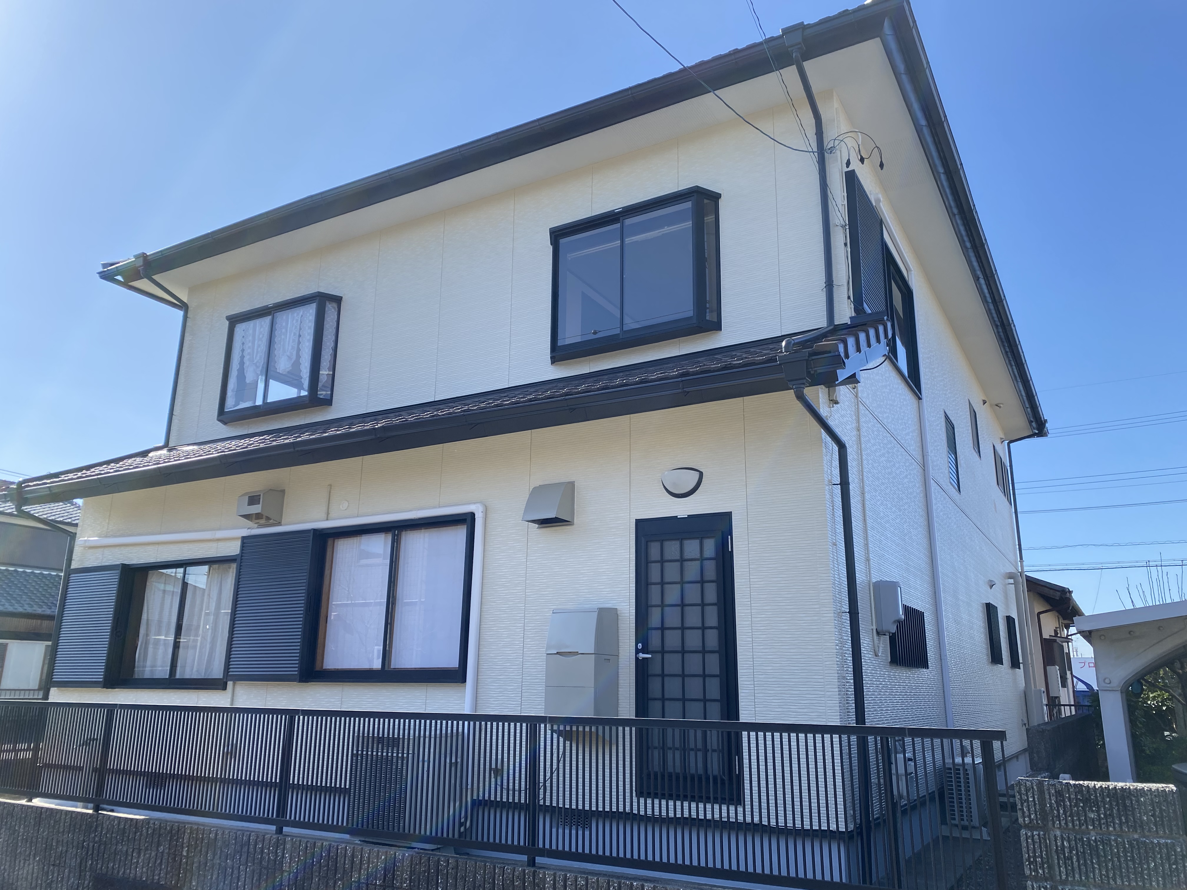 磐田市　屋根・外壁塗装　基礎ガード