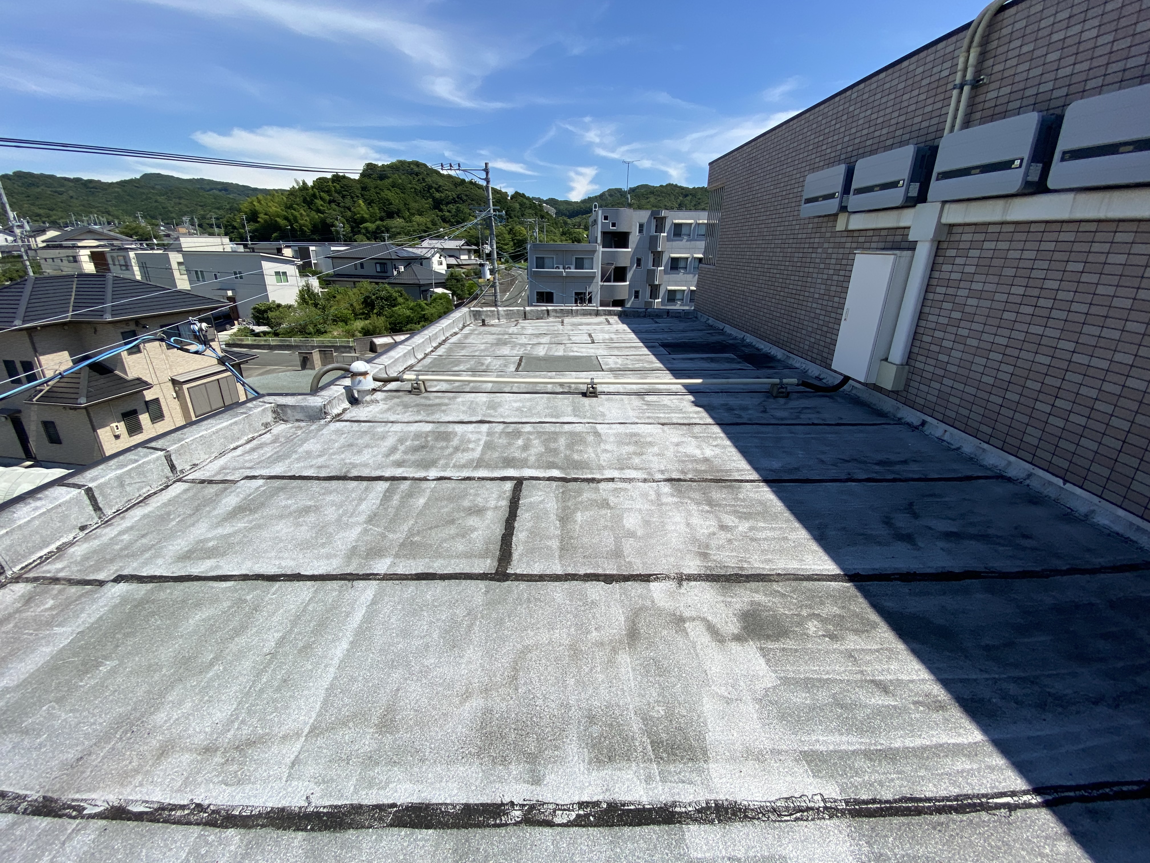 袋井市　屋上防水工事
