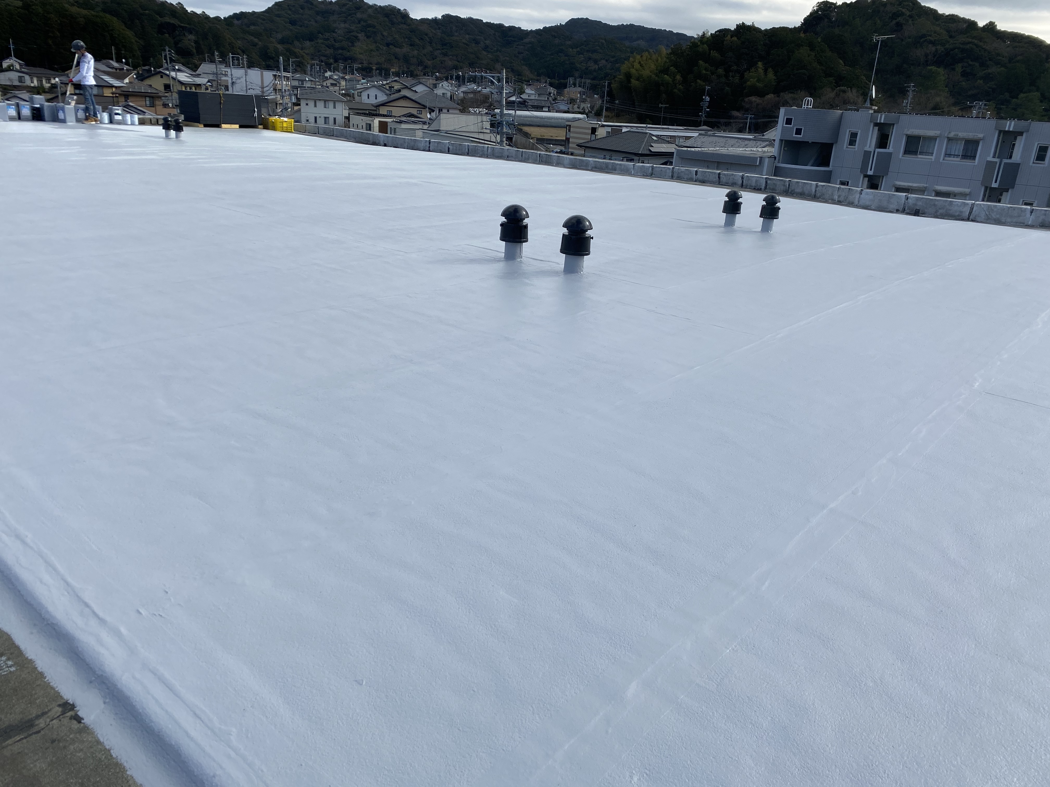 袋井市　屋上防水工事