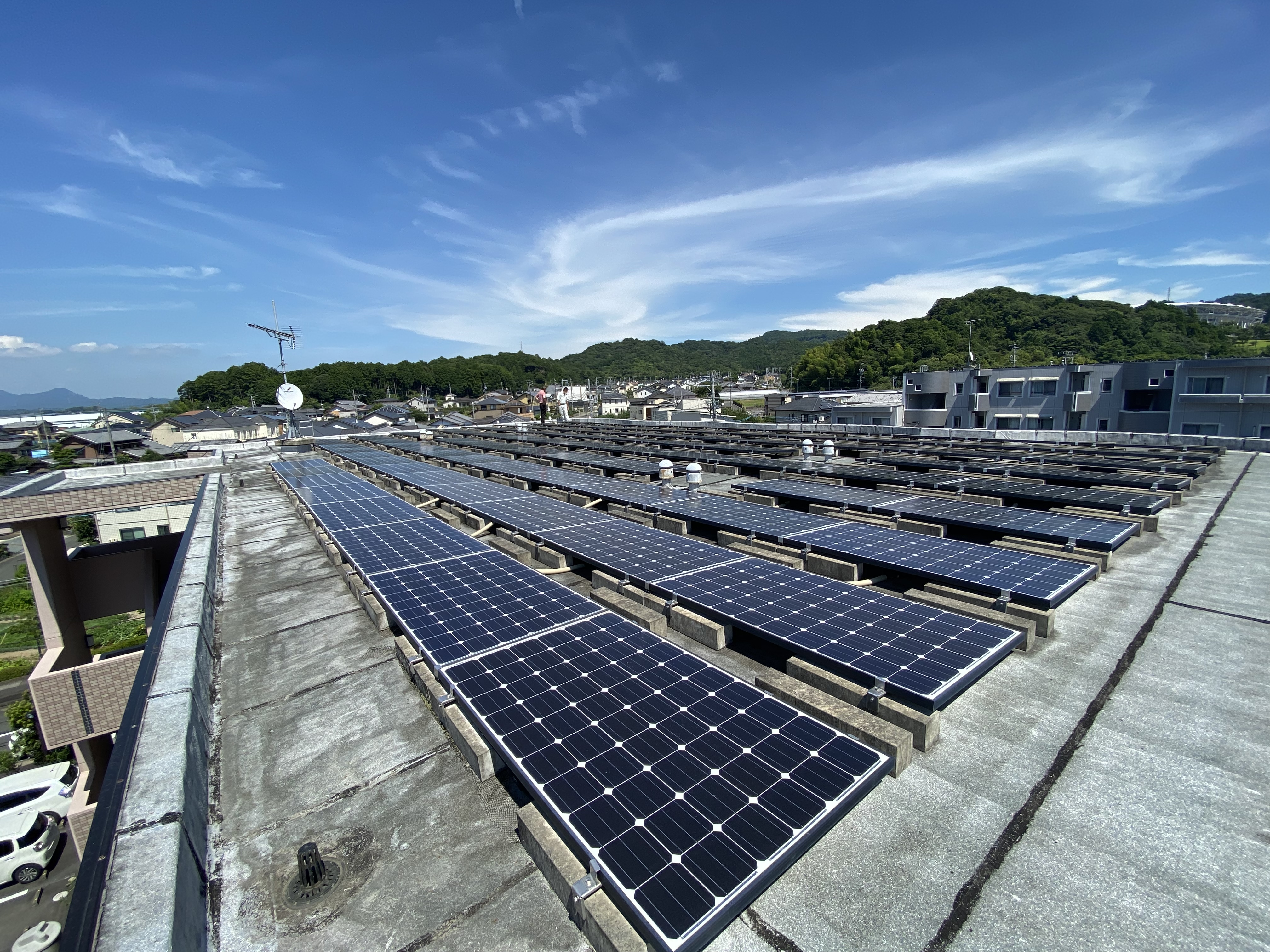 袋井市　屋上防水工事