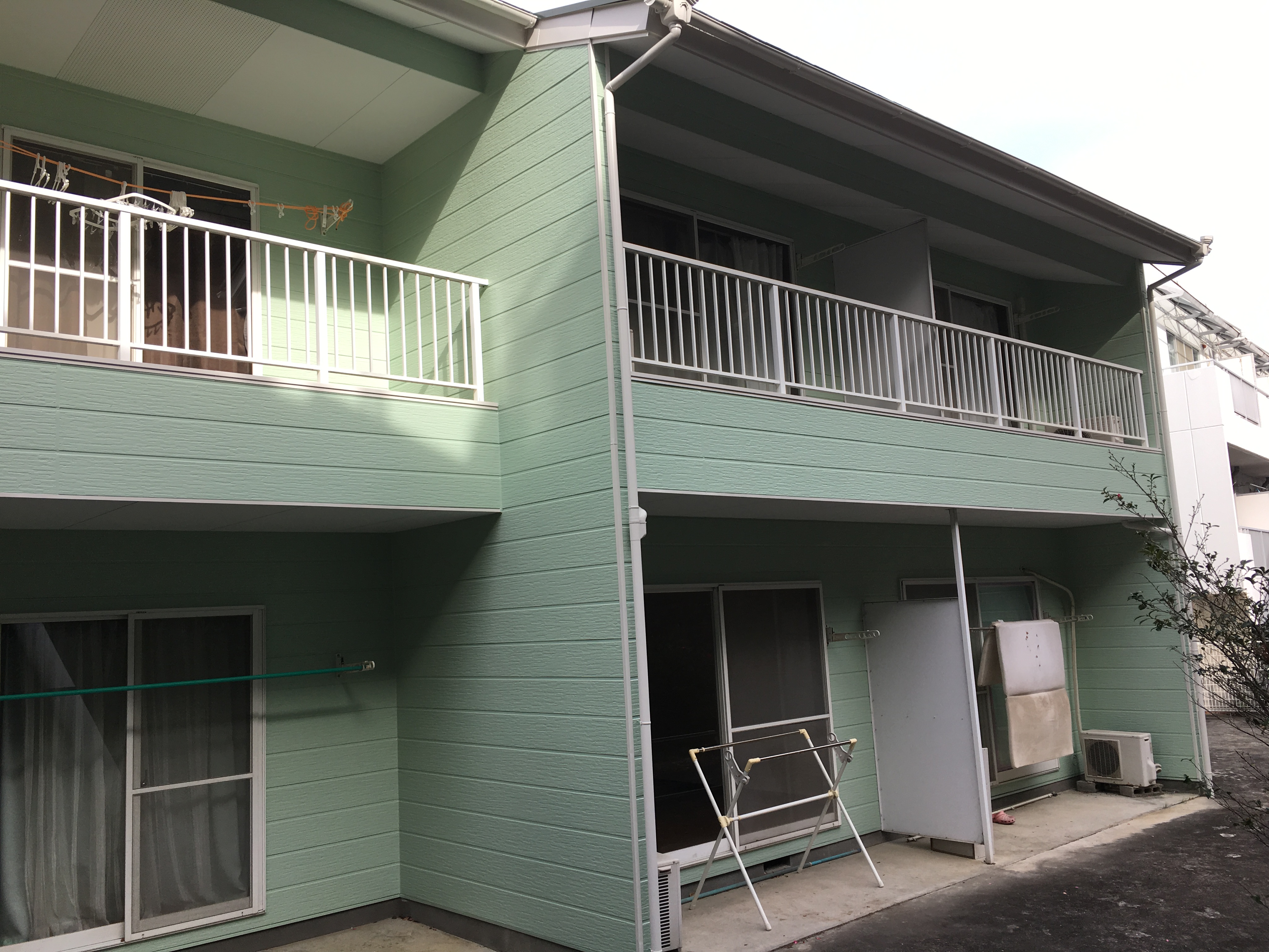 浜松市　集合住宅　屋根・外壁塗装工事