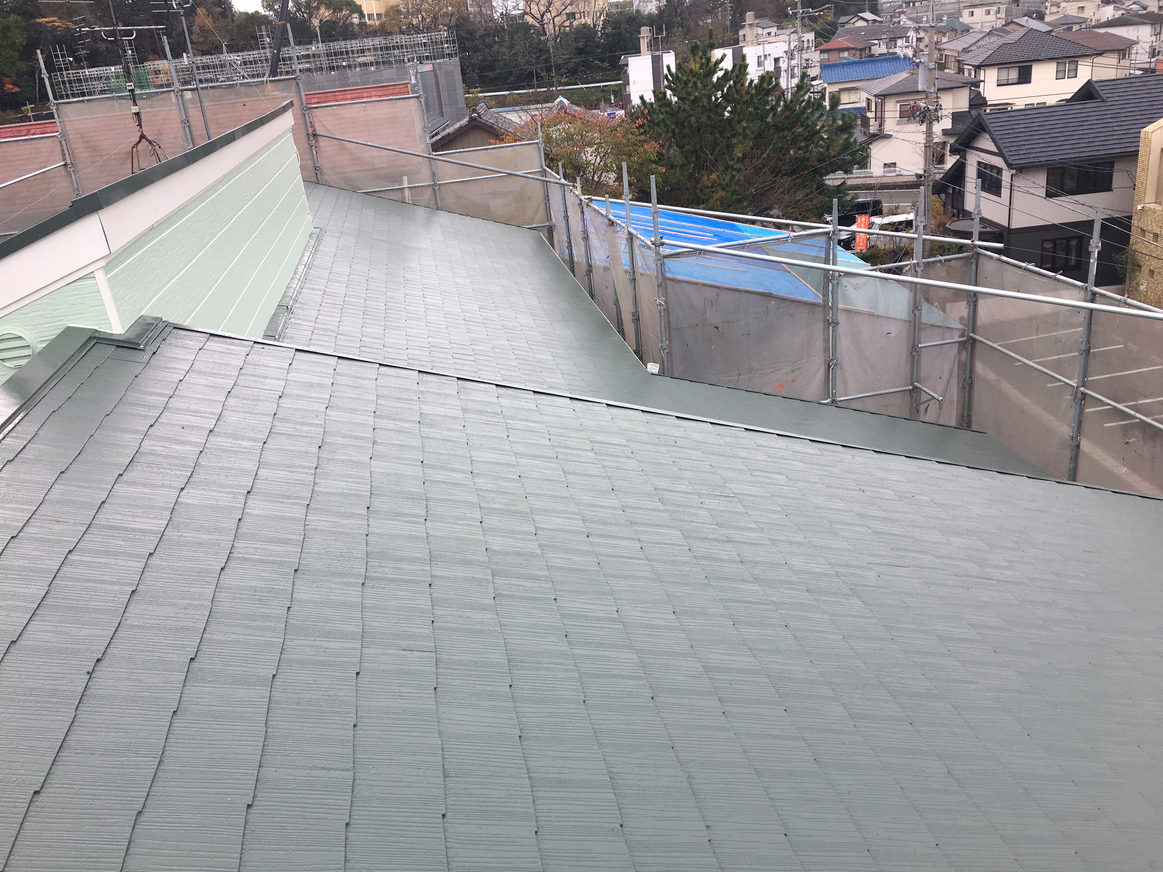 浜松市　集合住宅　屋根・外壁塗装工事