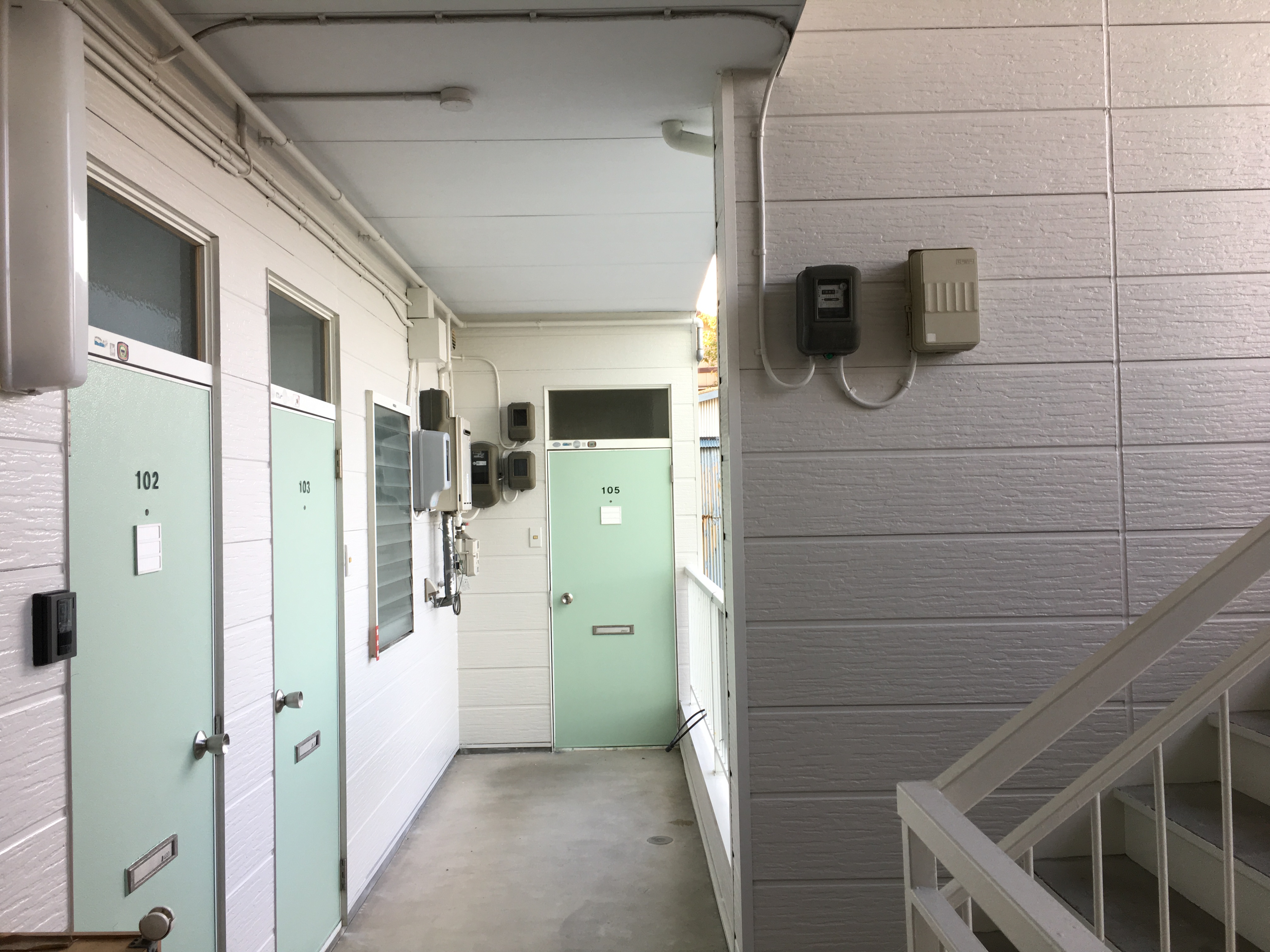 浜松市　集合住宅　屋根・外壁塗装工事