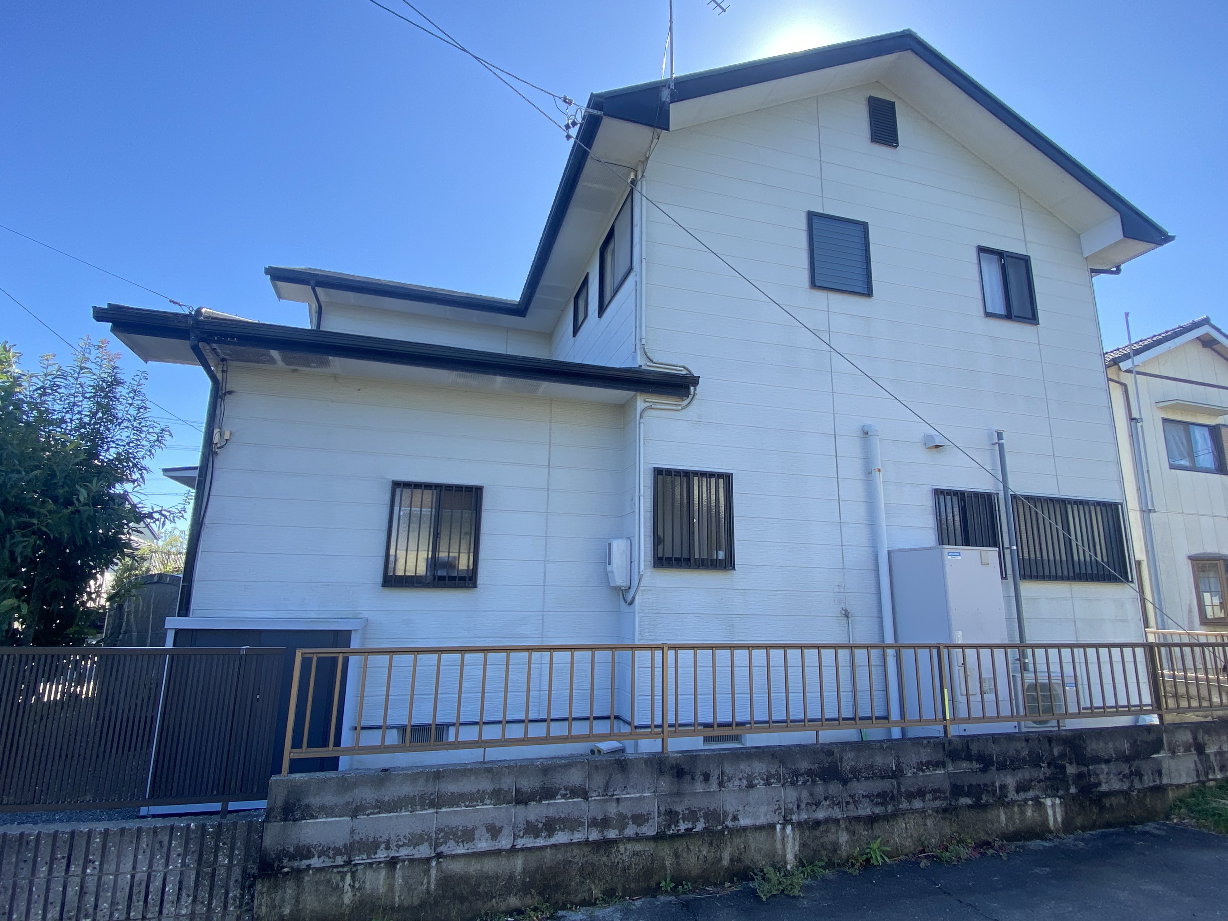 袋井市　屋根・外壁塗装　シーリング工事