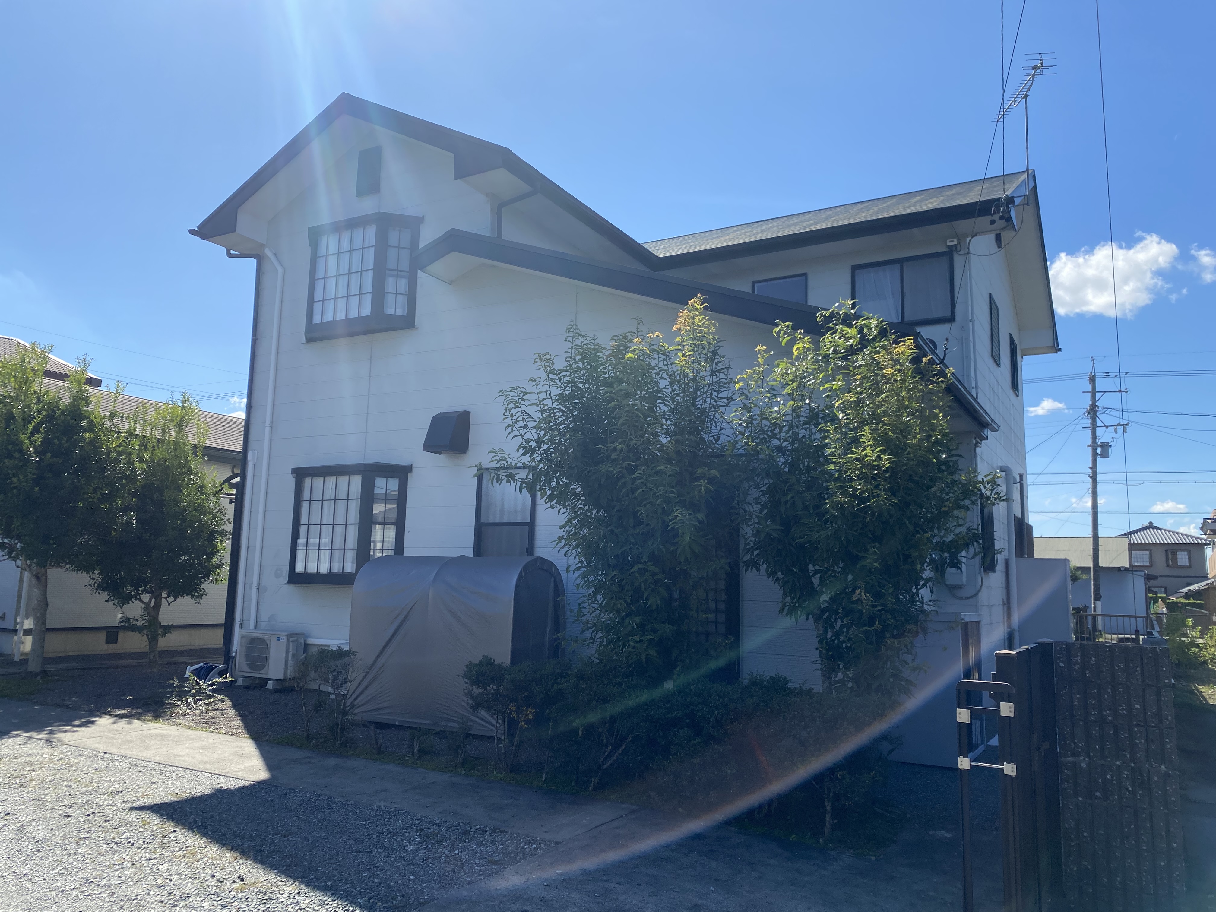 袋井市　屋根・外壁塗装　シーリング工事
