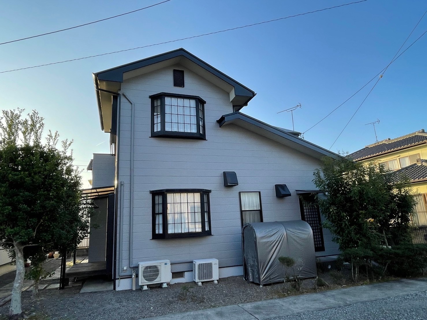 袋井市　屋根・外壁塗装　シーリング工事