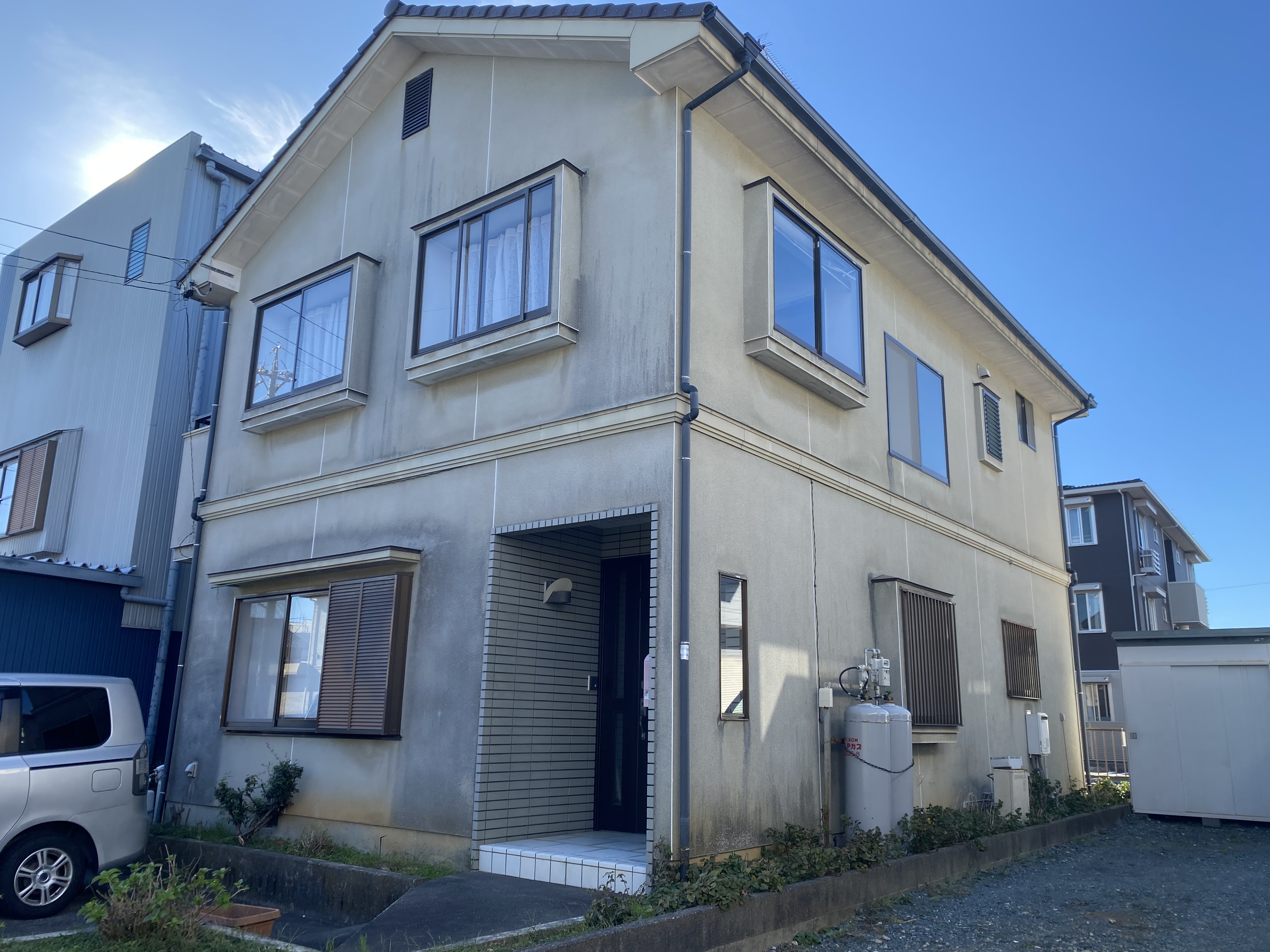 浜松市　外壁塗装　防水工事