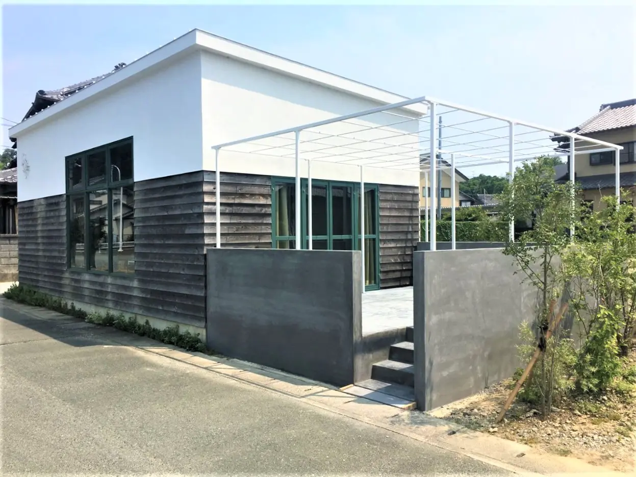 浜松市 店舗テラス工事