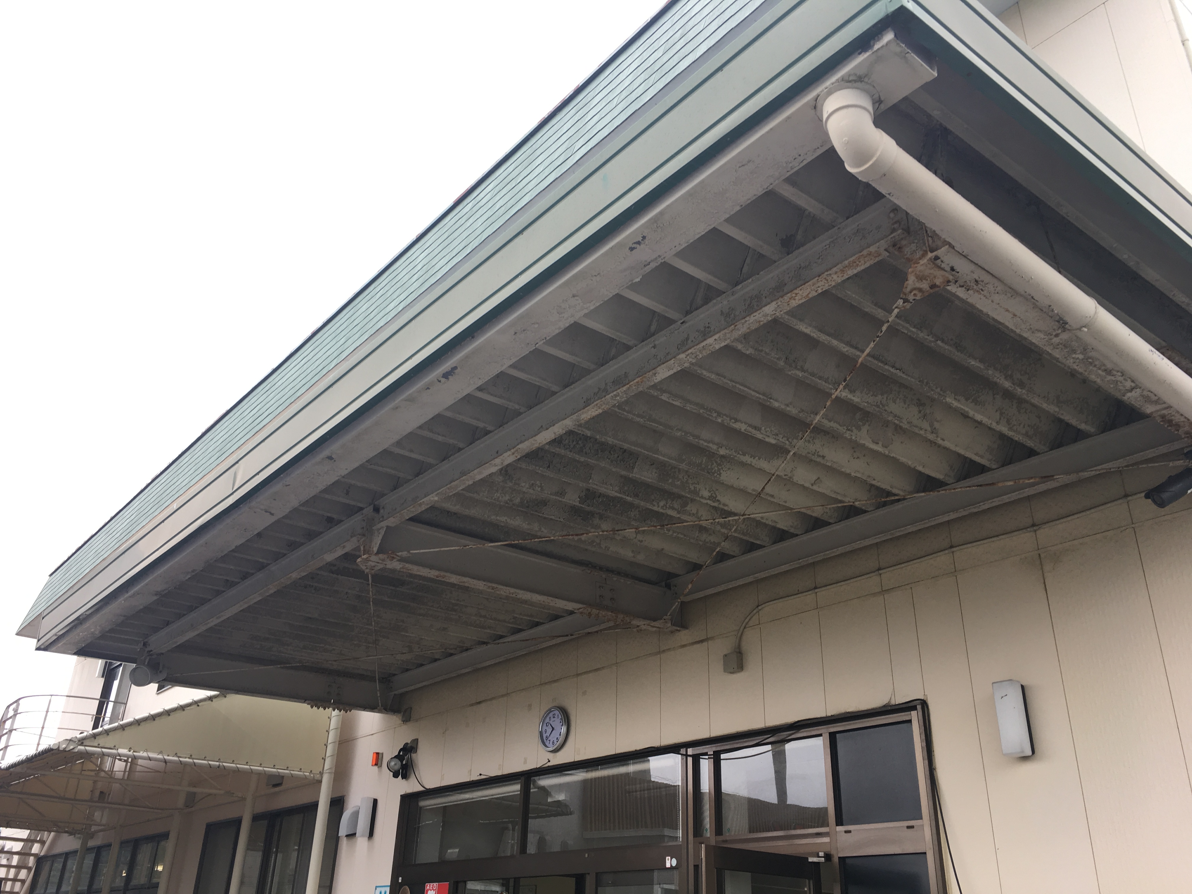 袋井市　鉄骨塗装工事